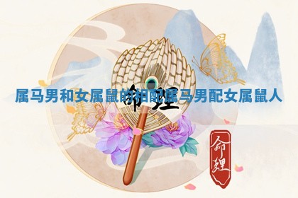 属马男和女属鼠的相配_属马男配女属鼠人