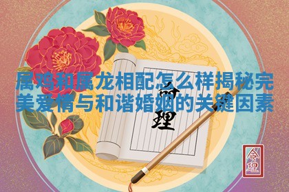 属鸡和属龙相配怎么样揭秘完美爱情与和谐婚姻的关键因素