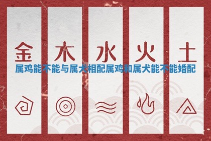 属鸡能不能与属犬相配 属鸡和属犬能不能婚配 属鸡能不能与属犬相配 属鸡和属犬能不能婚配
