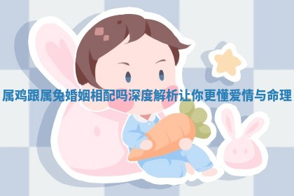 属鸡跟属兔婚姻相配吗深度解析让你更懂爱情与命理