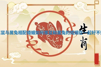 属鼠与属兔相配婚姻如何 属鼠和属兔的婚姻在一起好不好