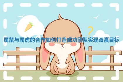 属鼠与属虎的合作如何打造成功团队实现双赢目标