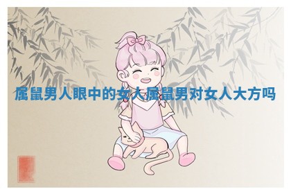 属鼠男人眼中的女人_属鼠男对女人大方吗