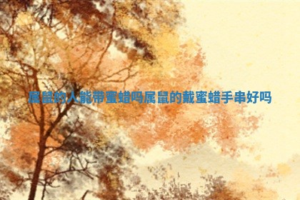 属鼠的人能带蜜蜡吗_属鼠的戴蜜蜡手串好吗 属鼠的人能带蜜蜡吗_属鼠的戴蜜蜡手串好吗