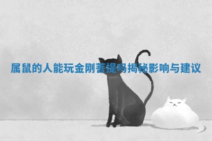 属鼠的人能玩金刚菩提吗揭秘影响与建议