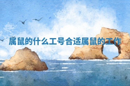 属鼠的什么工号合适_属鼠的工作 属鼠的什么工号合适_属鼠的工作