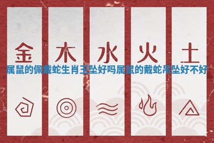 属鼠的佩戴蛇生肖玉坠好吗_属鼠的戴蛇吊坠好不好