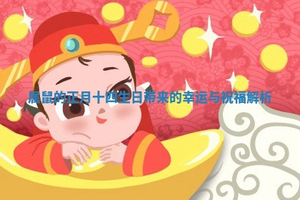 属鼠的正月十四生日带来的幸运与祝福解析