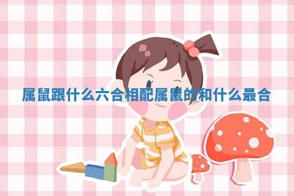 属鼠跟什么六合相配 属鼠的和什么最合 属鼠跟什么六合相配 属鼠的和什么最合