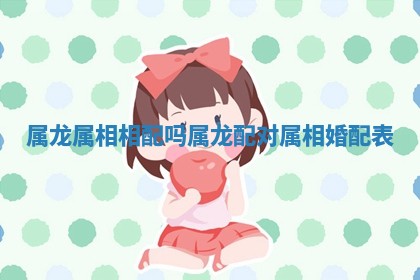 属龙属相相配吗 属龙配对属相婚配表 属龙属相相配吗 属龙配对属相婚配表