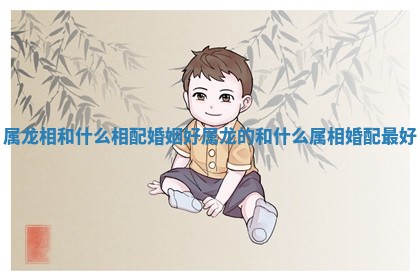 属龙相和什么相配婚姻好 属龙的和什么属相婚配最好 属龙相和什么相配婚姻好 属龙的和什么属相婚配最好