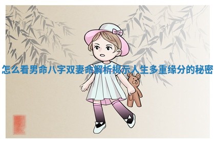 怎么看男命八字双妻命解析揭示人生多重缘分的秘密 怎么看男命八字双妻命解析揭示人生多重缘分的秘密