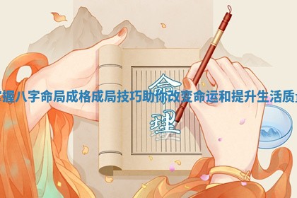掌握八字命局成格成局技巧助你改变命运和提升生活质量