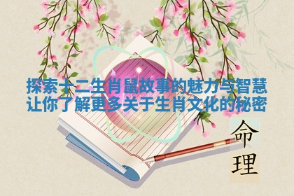 探索十二生肖鼠故事的魅力与智慧让你了解更多关于生肖文化的秘密