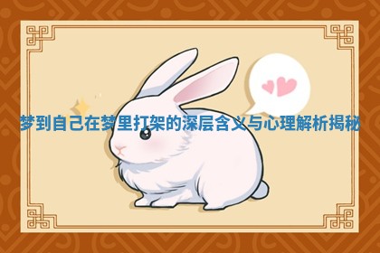 梦到自己在梦里打架的深层含义与心理解析揭秘