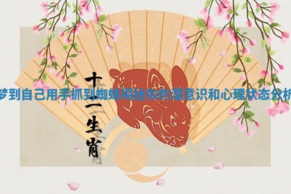 梦到自己用手抓到蜘蛛揭秘你的潜意识和心理状态分析