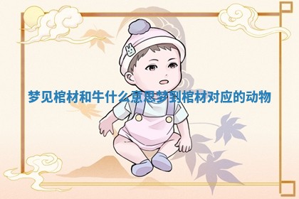 梦见棺材和牛什么意思_梦到棺材对应的动物