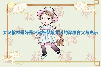 梦见棺材是好是坏解析梦境背后的深层含义与启示