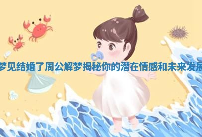 梦见结婚了周公解梦揭秘你的潜在情感和未来发展