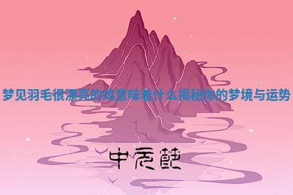 梦见羽毛很漂亮的鸡意味着什么揭秘你的梦境与运势