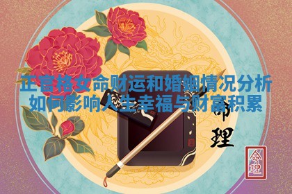 正官格女命财运和婚姻情况分析如何影响人生幸福与财富积累