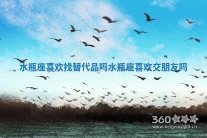 水瓶座喜欢找替代品吗 水瓶座喜欢交朋友吗