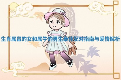 生肖属鼠的女和属牛的男生最佳配对指南与爱情解析