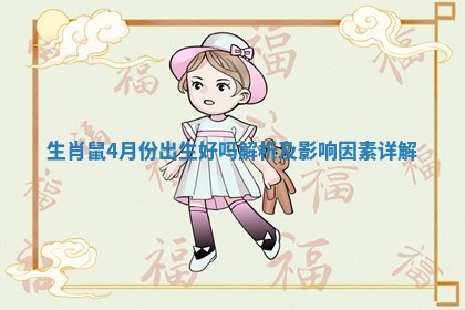 生肖鼠4月份出生好吗解析及影响因素详解