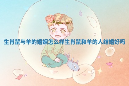 生肖鼠与羊的婚姻怎么样 生肖鼠和羊的人结婚好吗