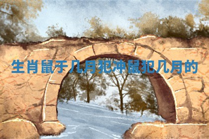 生肖鼠于几月犯冲 鼠犯几月的