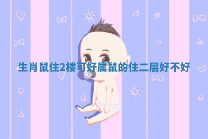生肖鼠住2楼可好_属鼠的住二层好不好