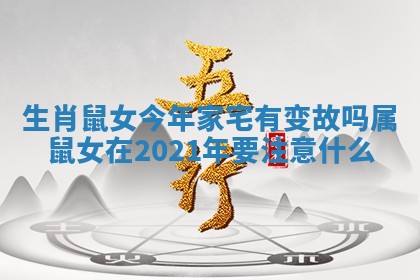 生肖鼠女今年家宅有变故吗_属鼠女在2021年要注意什么