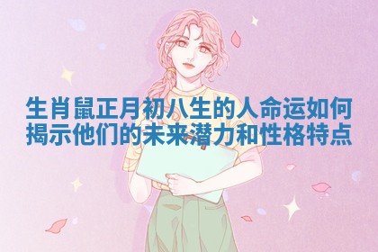 生肖鼠正月初八生的人命运如何揭示他们的未来潜力和性格特点