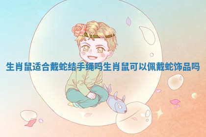 生肖鼠适合戴蛇结手绳吗_生肖鼠可以佩戴蛇饰品吗