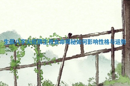 生辰八字火旺猜生肖女命揭秘如何影响性格与运势