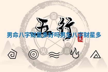 男命八字财星多好吗_男生八字财星多