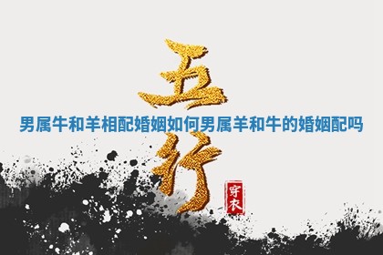 男属牛和羊相配婚姻如何_男属羊和牛的婚姻配吗
