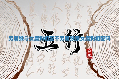 男属猴与女属狗相配不_男属猴跟女属狗相配吗 男属猴与女属狗相配不_男属猴跟女属狗相配吗