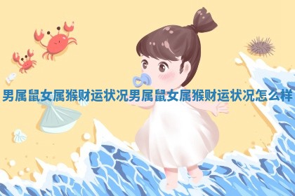男属鼠女属猴财运状况 男属鼠女属猴财运状况怎么样