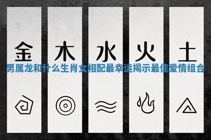 男属龙和什么生肖女相配最幸运揭示最佳爱情组合