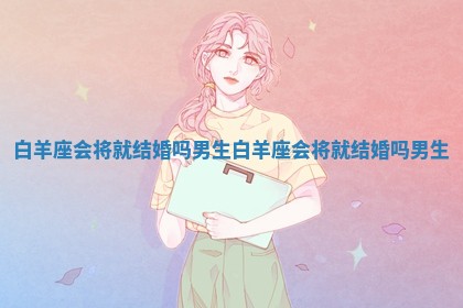 白羊座会将就结婚吗男生 白羊座会将就结婚吗男生