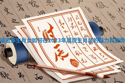 福运多生肖女如何在2023年展现生肖鼠的魅力和优势