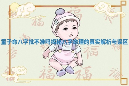 童子命八字批不准吗揭秘八字命理的真实解析与误区