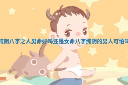 纯阴八字之人男命好吗还是女命 八字纯阴的男人可怕吗