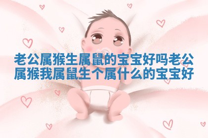 老公属猴生属鼠的宝宝好吗_老公属猴我属鼠生个属什么的宝宝好