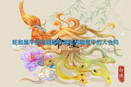 蛇和属牛朋友相配吗_属蛇的和属牛的人合吗