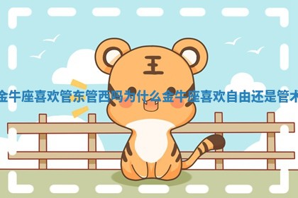 金牛座喜欢管东管西吗为什么_金牛座喜欢自由还是管术